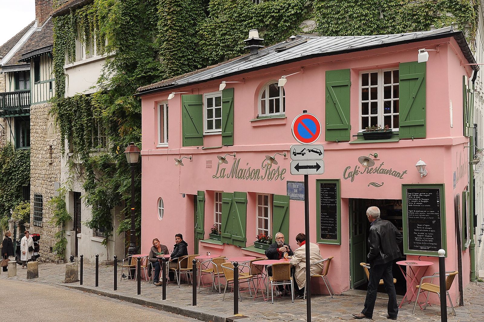 La Maison rose, restaurant de Montmartre à Paris